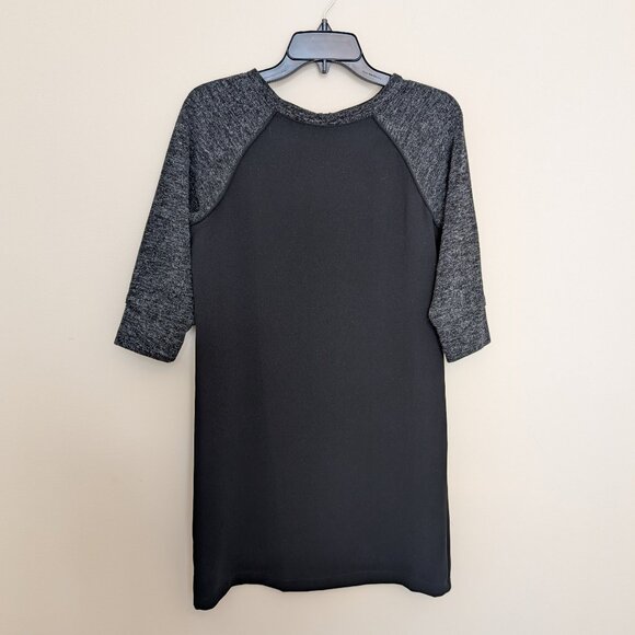 Ann Taylor Loft mini shift dress raglan sweater sleeves Size 2 EUC - Picture 1 of 11